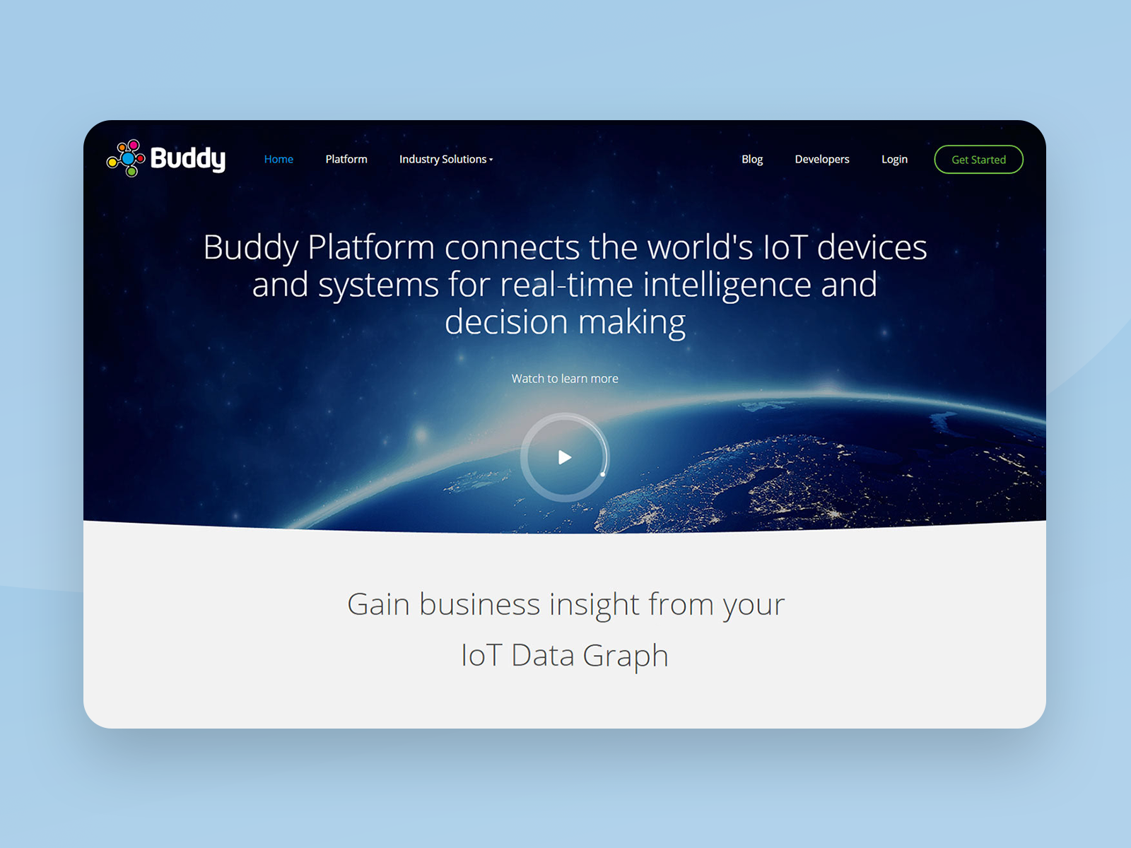Buddy IoT Website