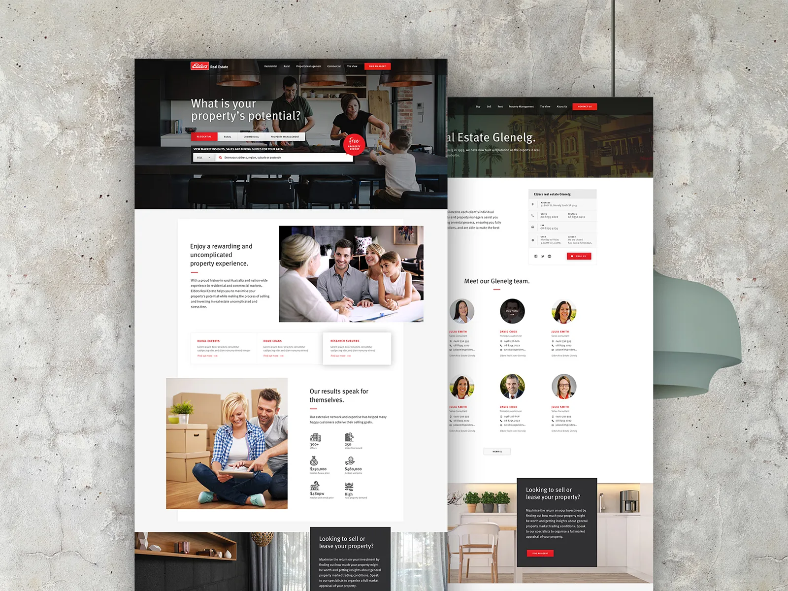 Elders Real Estate Website cover image