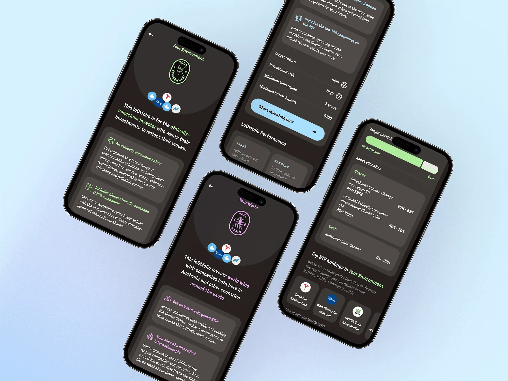 loOt — onboarding screens