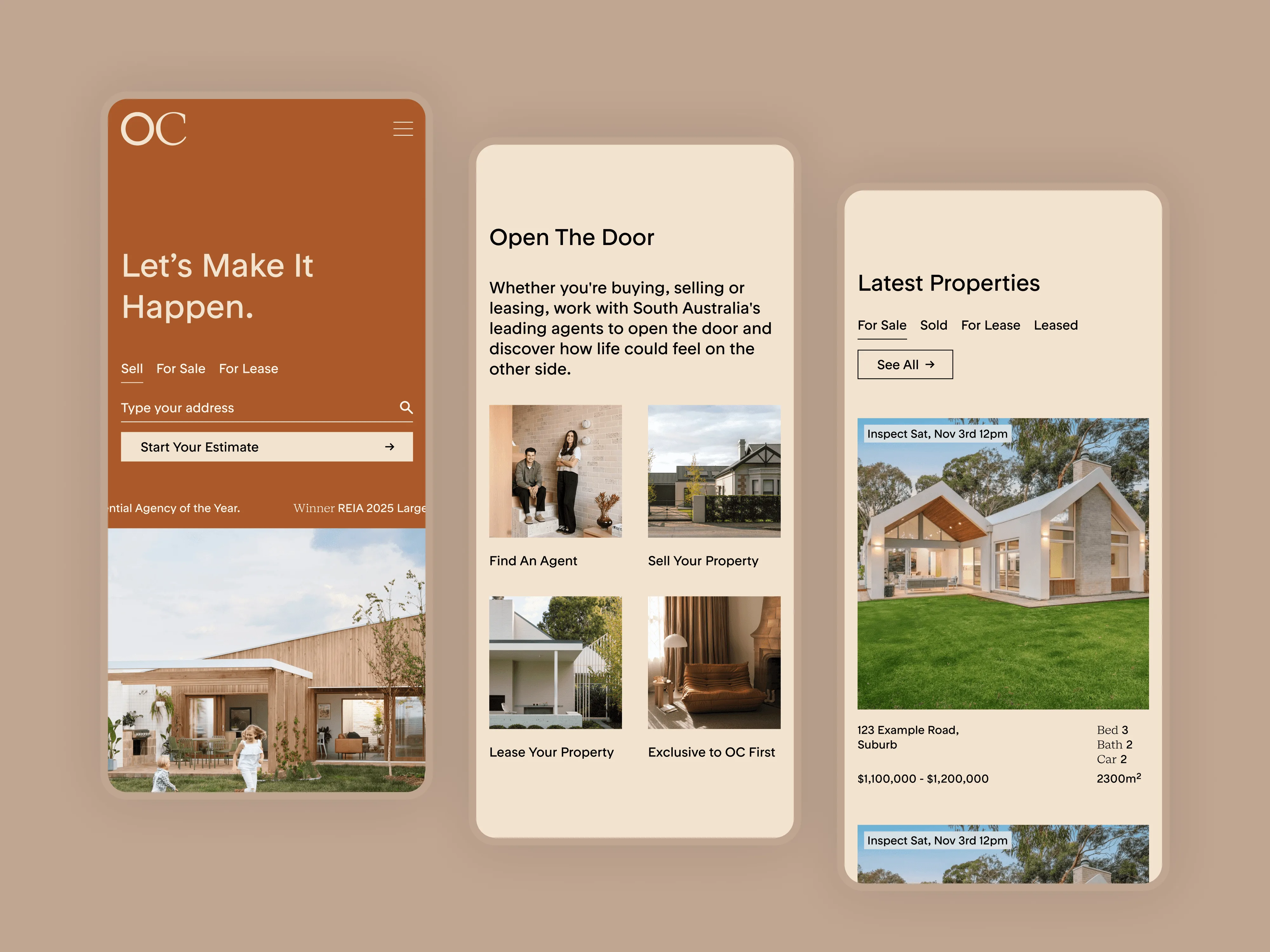 OC Real Estate — agent profiles