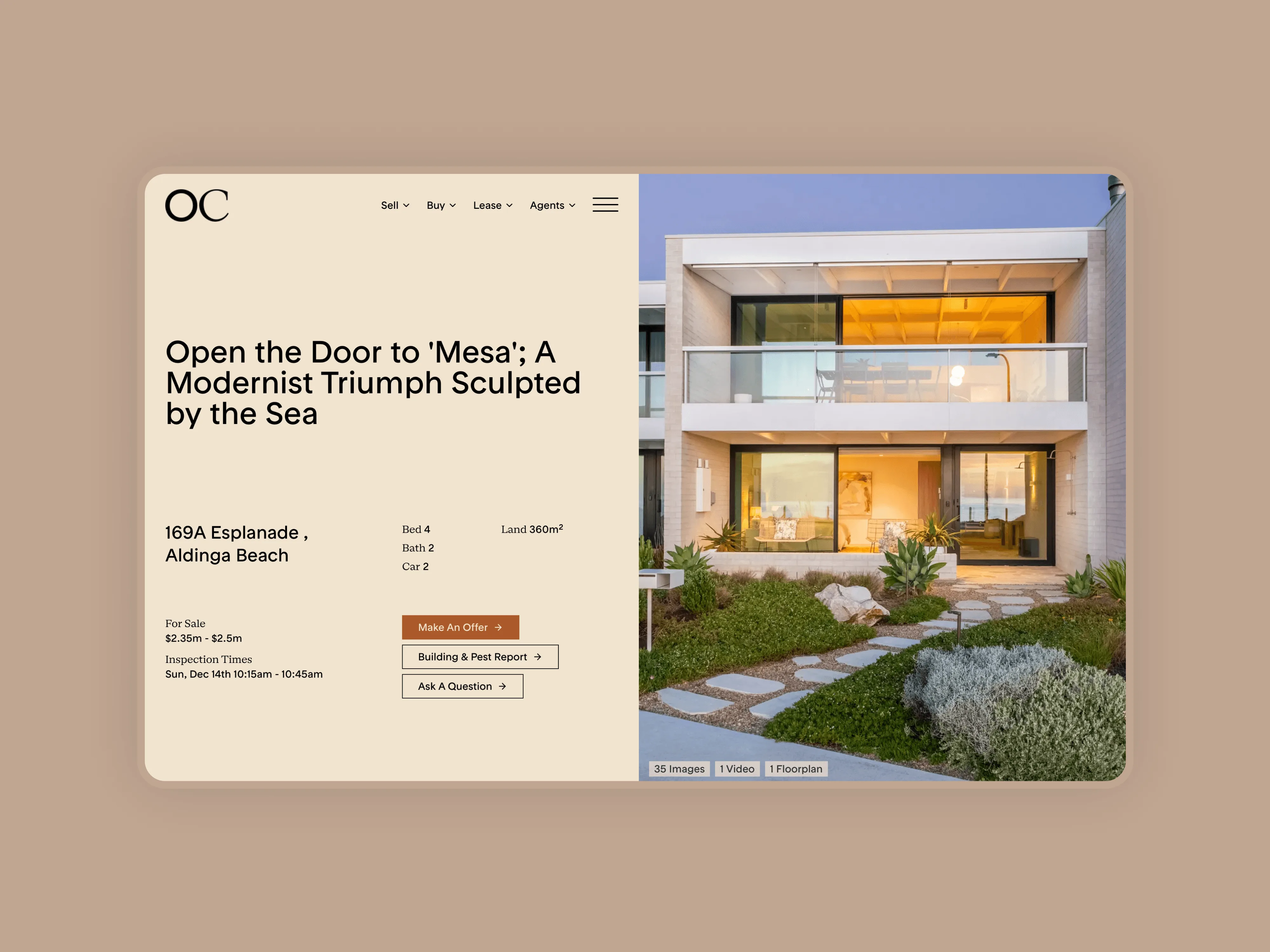 OC Real Estate — office pages