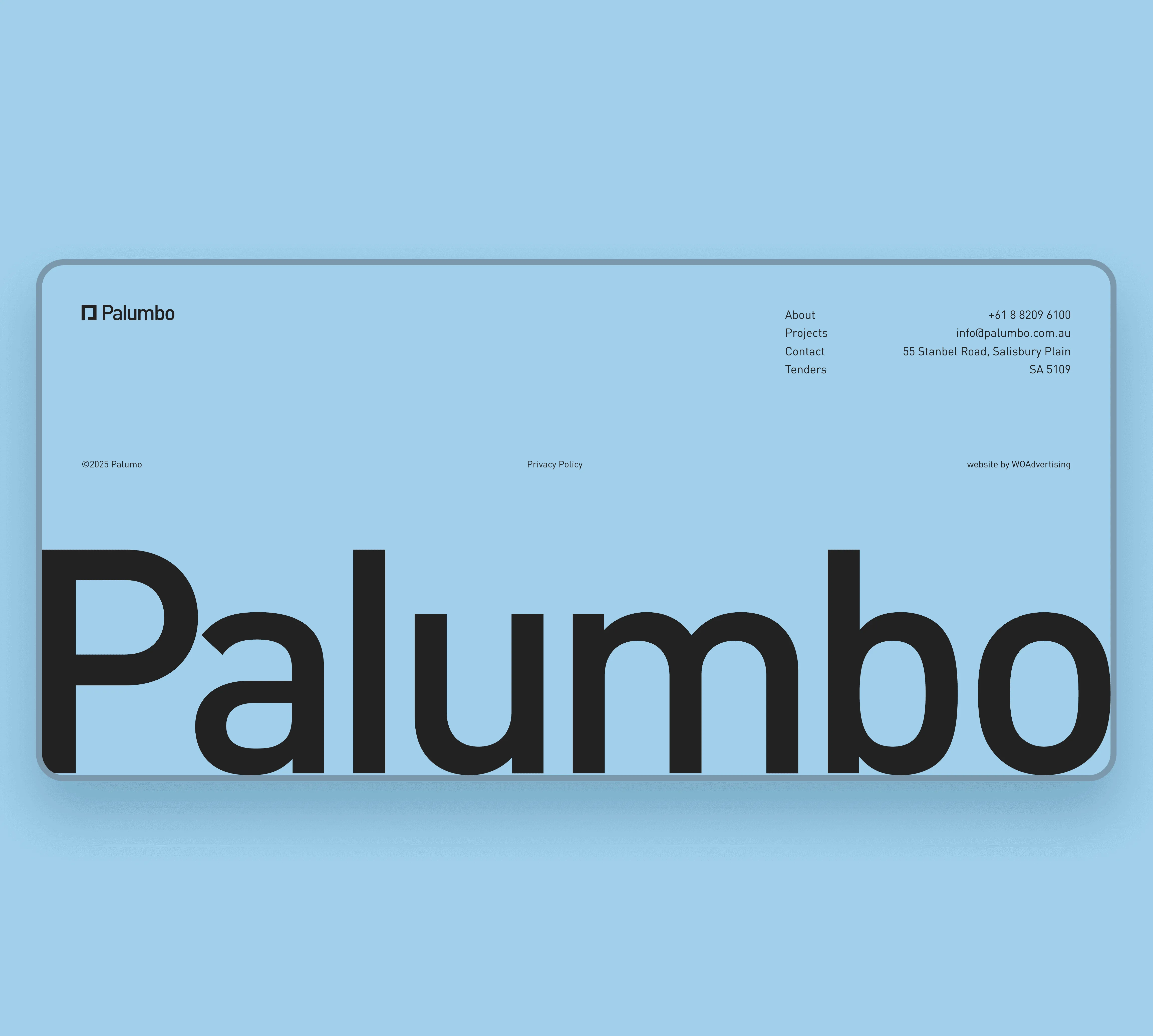 Palumbo — homepage