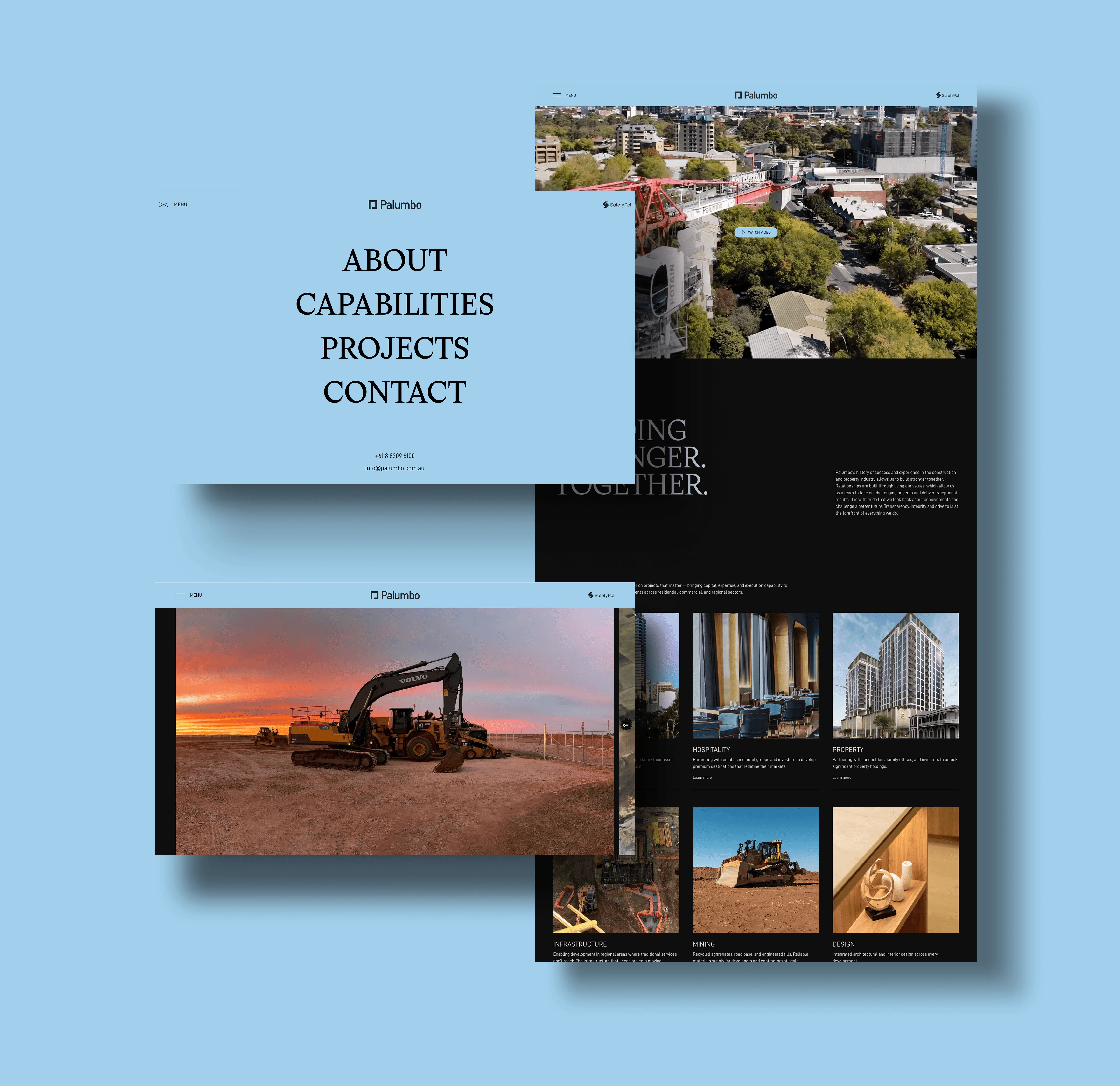 Palumbo — mobile experience