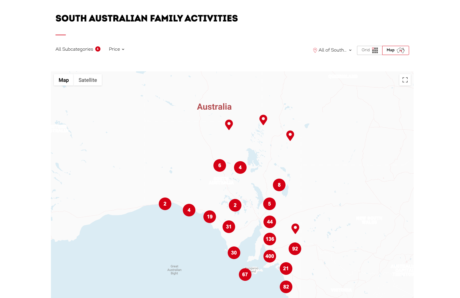 SouthAustralia.com — wishlist
