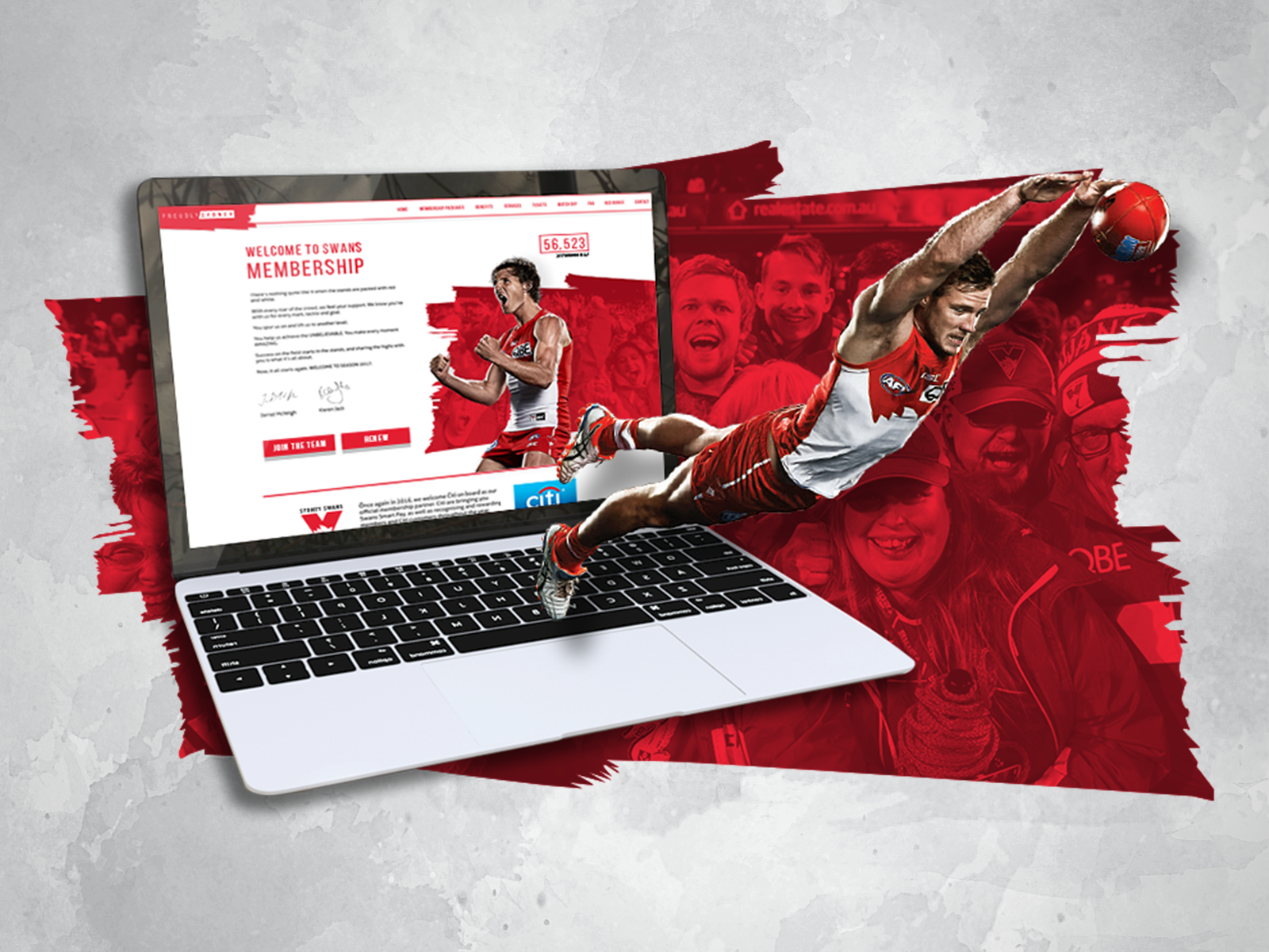 Sydney Swans Membership Website