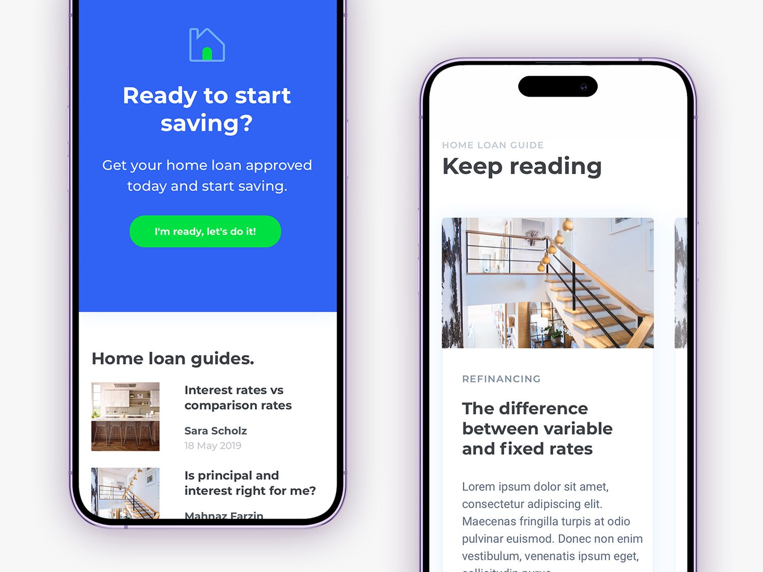 Tic:Toc — home loan guides, mobile