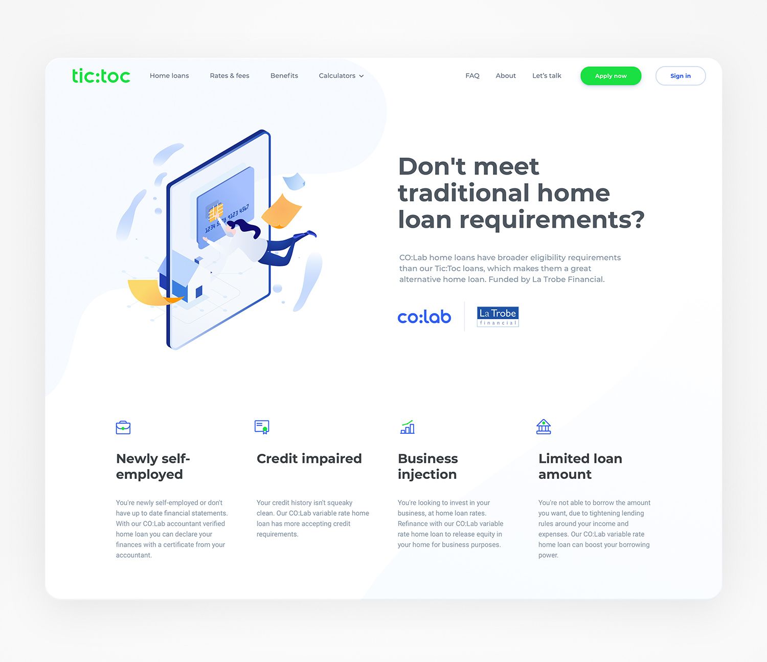 Tic:Toc — low credit campaign, 2020