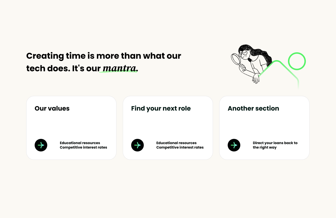 Design example 7 — Cards