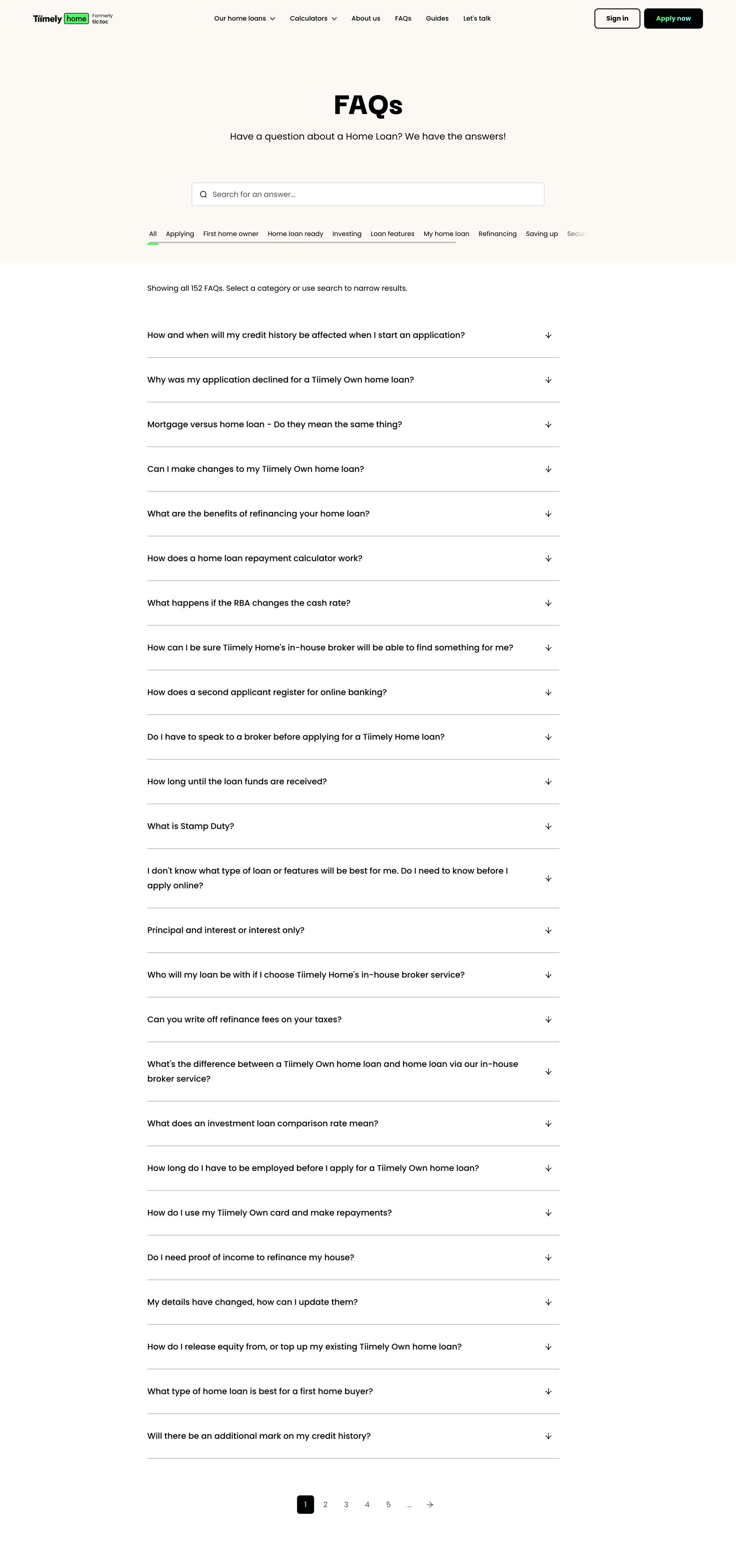 Tiimely Home — FAQs