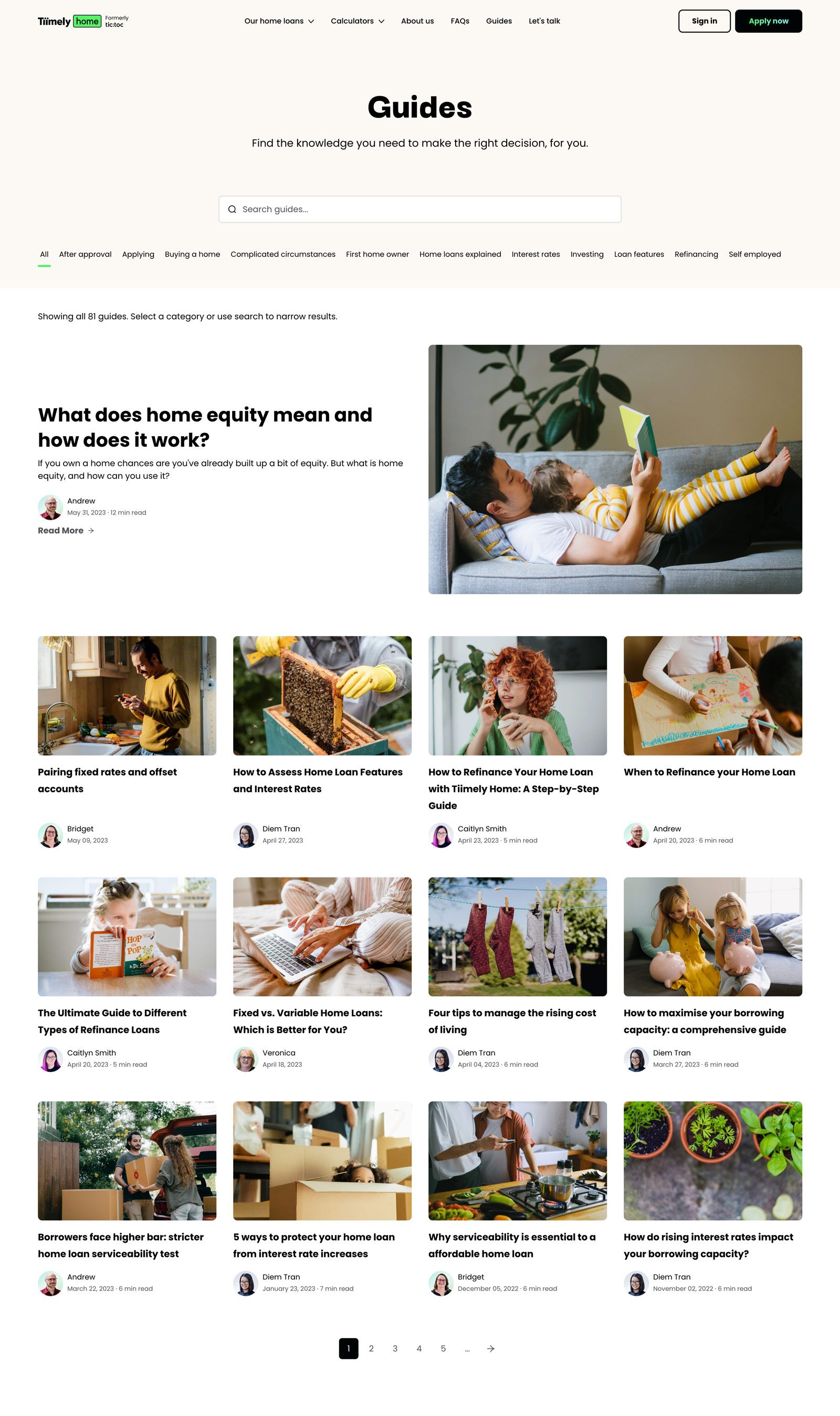 Tiimely Home — guides