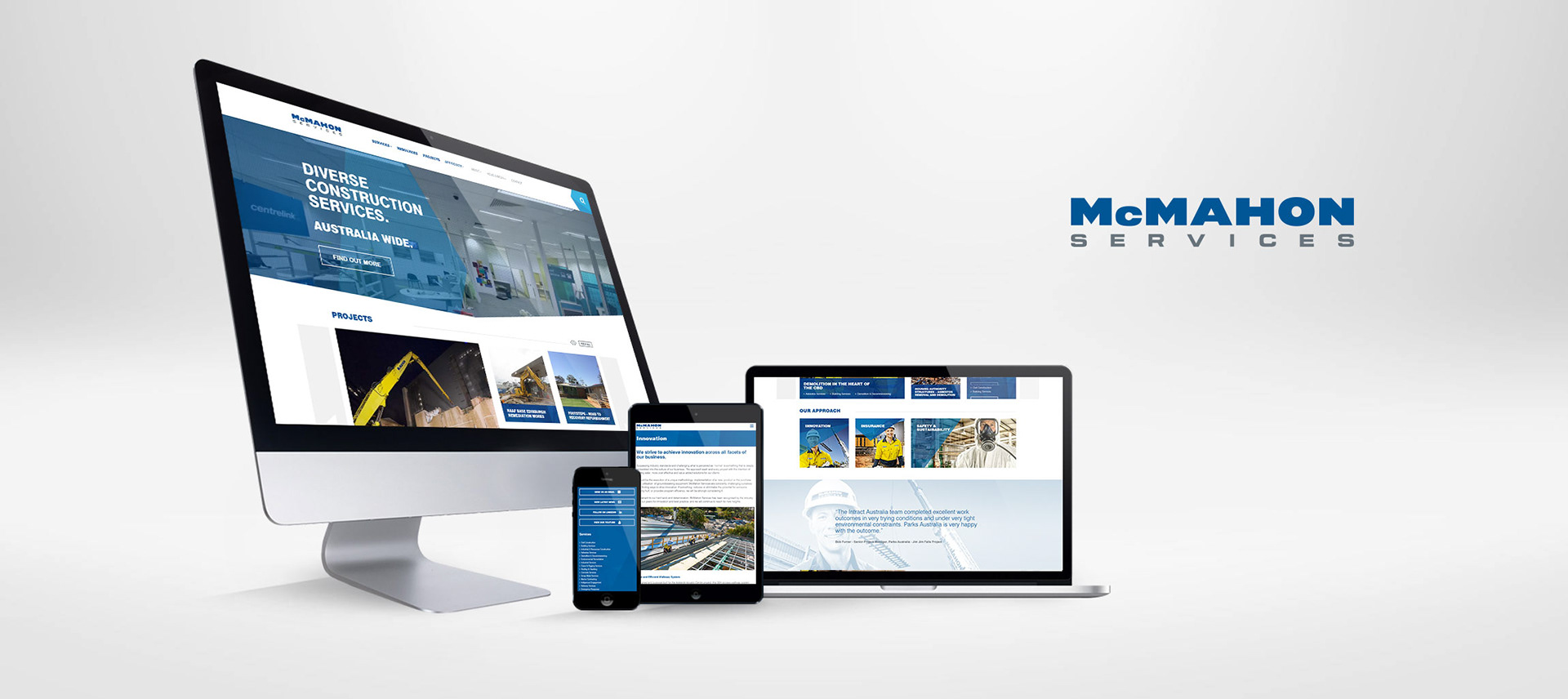 McMahon Services — screen 1