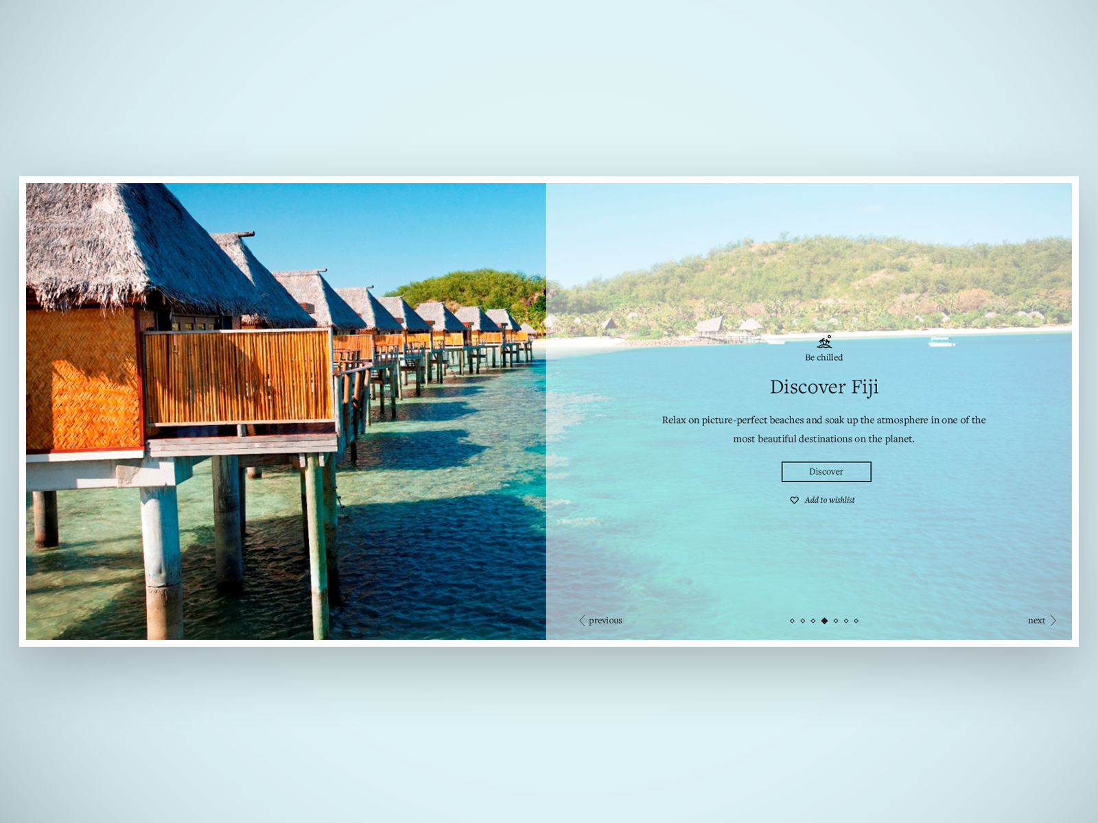 Venture Far — slider, desktop