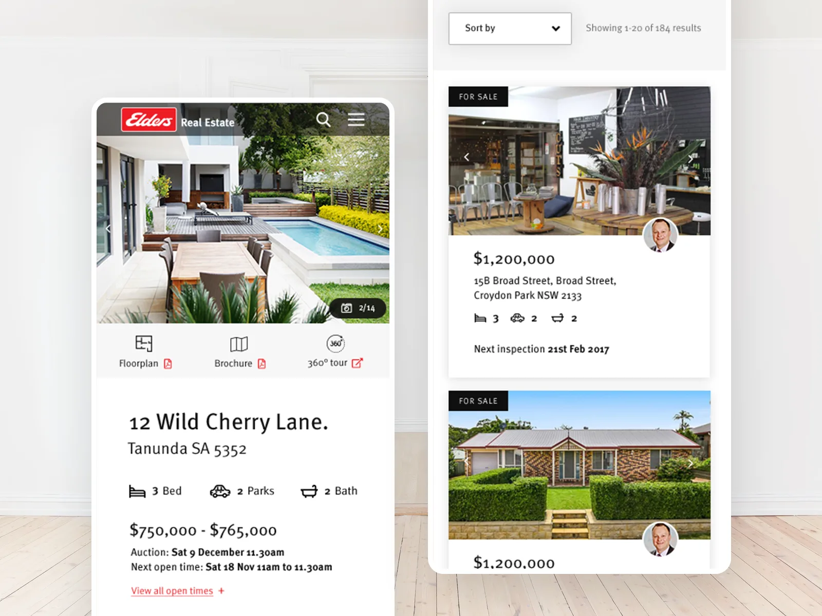 Elders Real Estate Website