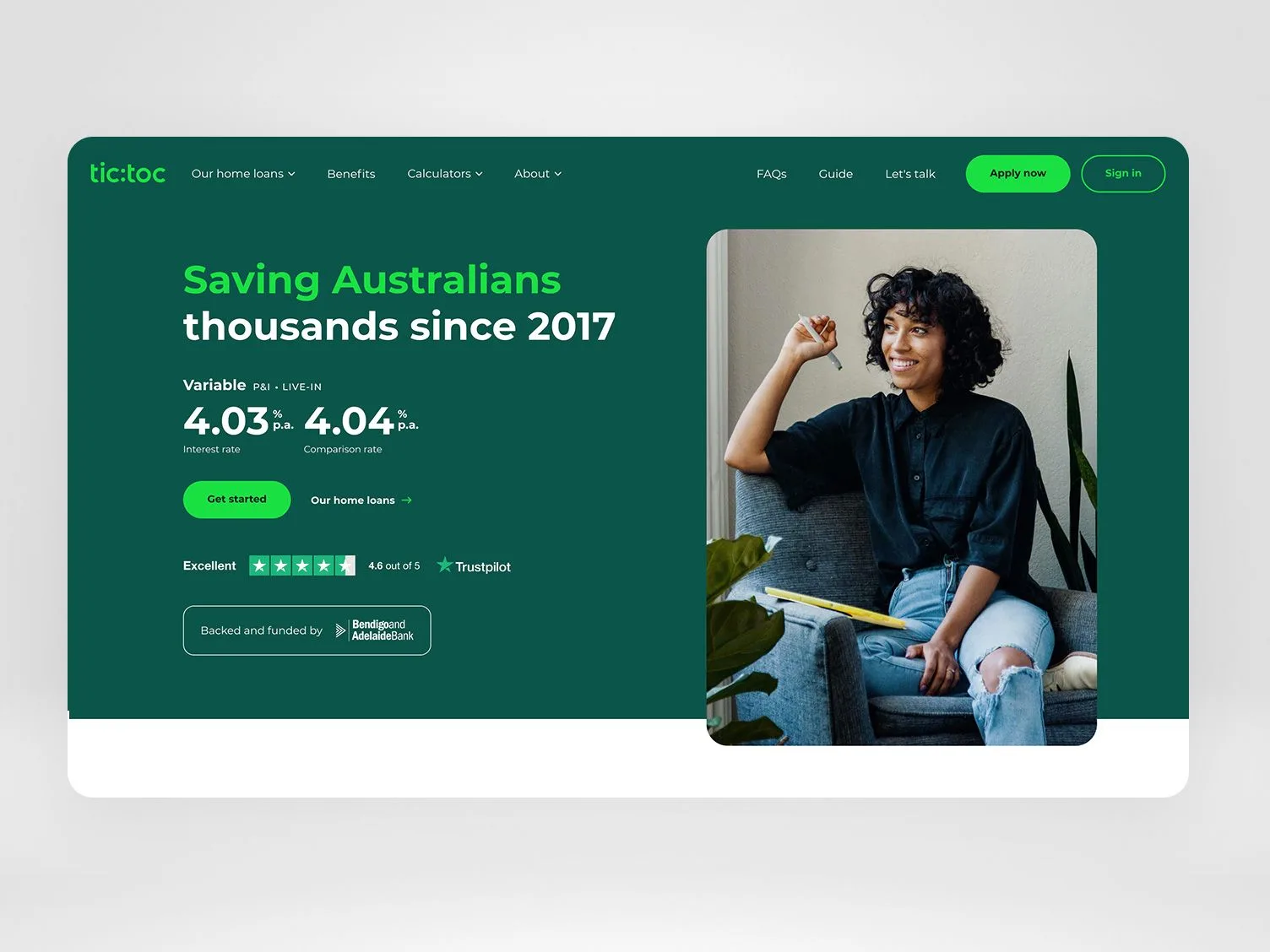 Tic:Toc Home Loans Website
